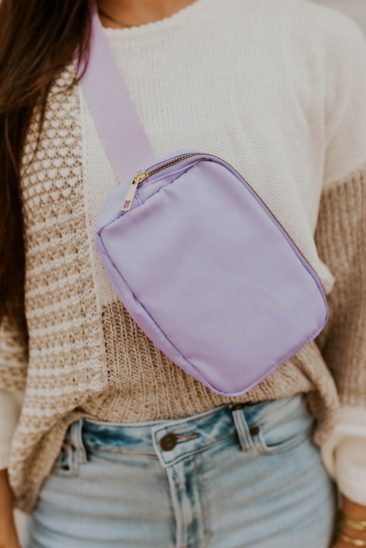 Lucy Belt Bag- Purple