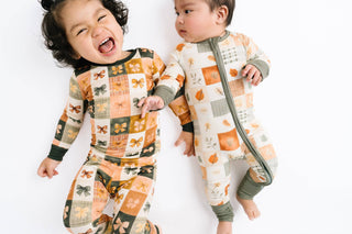 Bow Patchwork Bamboo Set