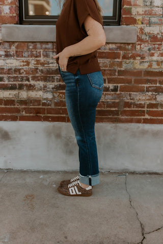 Jamie High Rise Tummy Control Jeans- Risen