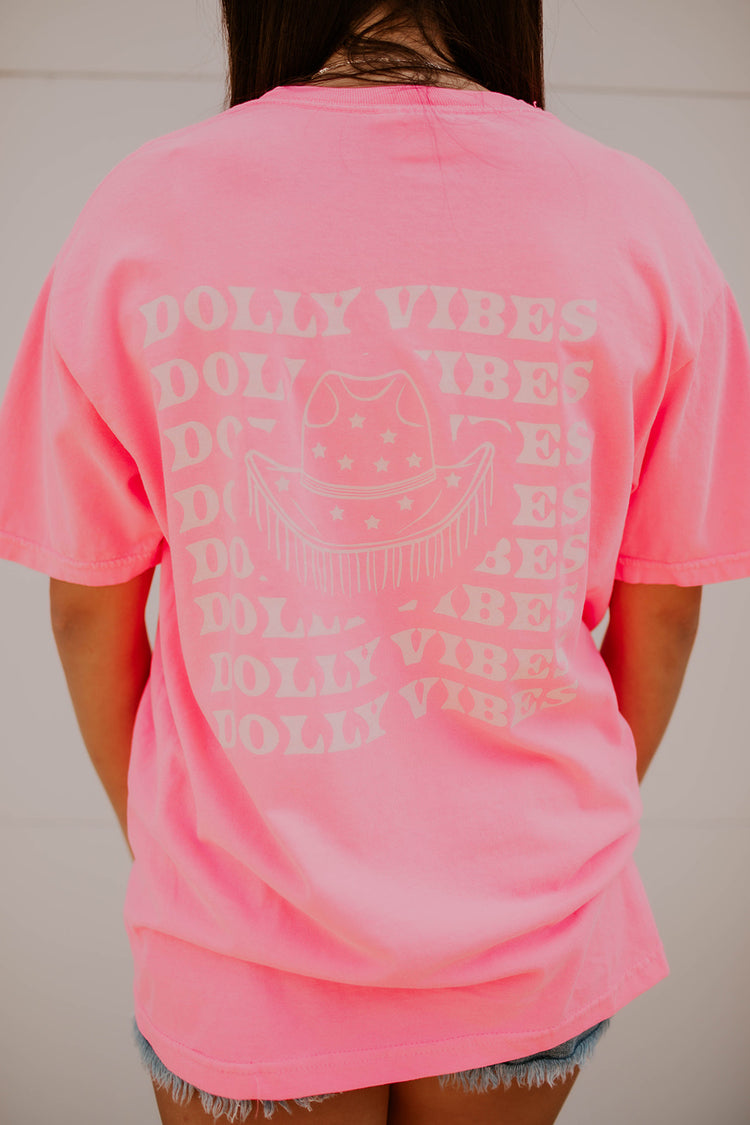 Dolly Vibes Vibrant Graphic Tee
