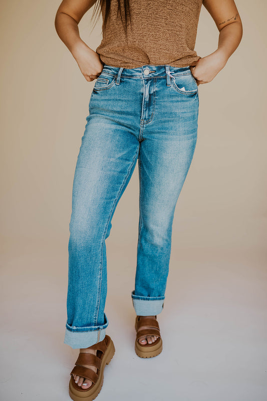 Shelby High Rise Bootcut Jeans