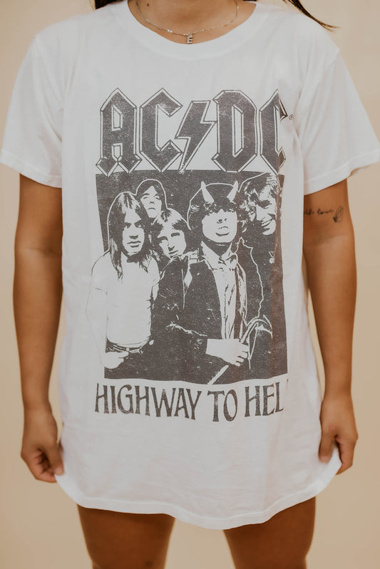 Highway To Hell ACDC Graphic Tee