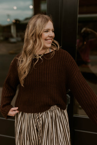Brownstone Knit Sweater