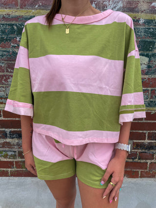 Sweet Escape Striped Shorts