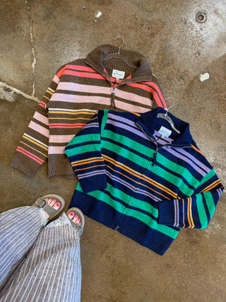 Two-Way Street Sweater- Hazelnut