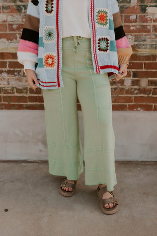 Apple Blossom Pants- Green