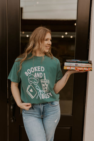 Booked And Busy Graphic Tee