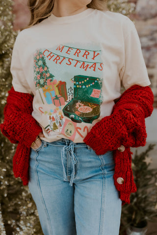 A Vintage Christmas Graphic