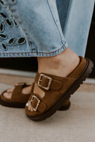 MIA Gen Sandals- Coffee