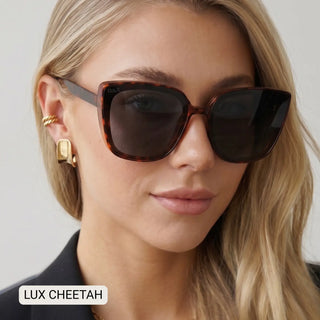 Lux Polarized Sunglasses- Cheetah