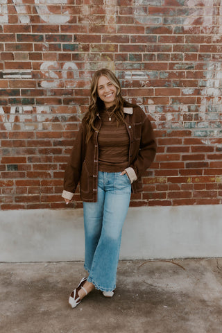 Field Day Barn Jacket- Espresso