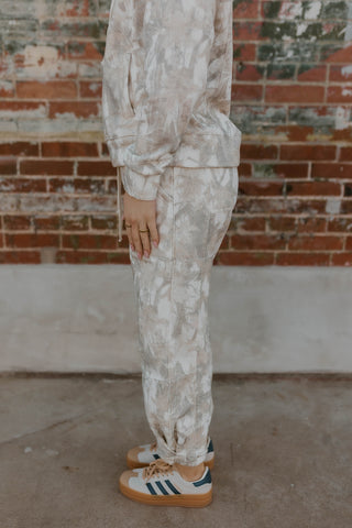 Neutral Camo French Terry Joggers