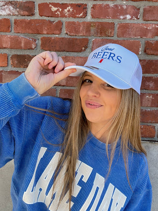 Boat Beers Embroidered Trucker Hat