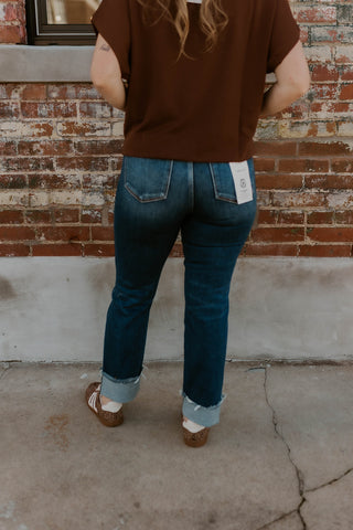 Jamie High Rise Tummy Control Jeans- Risen