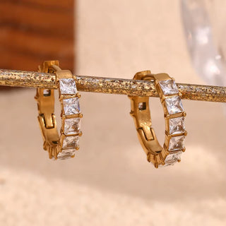 Bling Bling Hoop Earrings