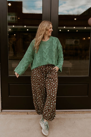 Cocoa Blossom Joggers