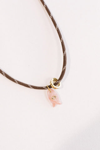 Lucky Catch Cord Necklace