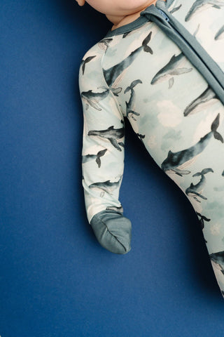 Whale Watch Bamboo Sleeper