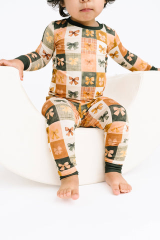 Bow Patchwork Bamboo Set