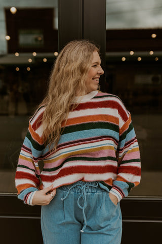 Happy Hue Sweater
