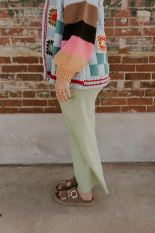 Apple Blossom Pants- Green