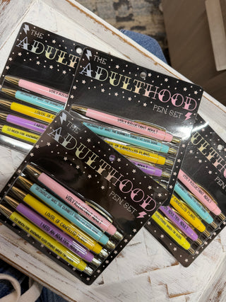 Adulthood Pen Set