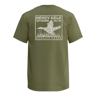 Bold Duck Graphic Tee- Honey Hole