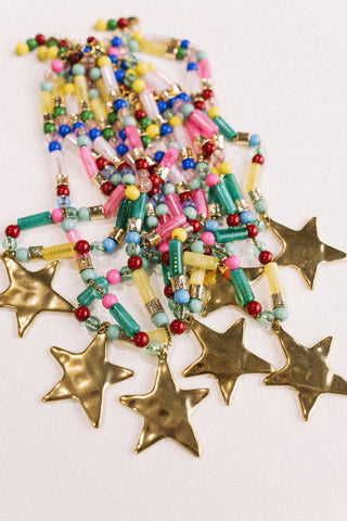 Summer Star Beaded Necklace- Beljoy