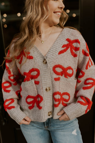 Tied In A Bow Cardigan