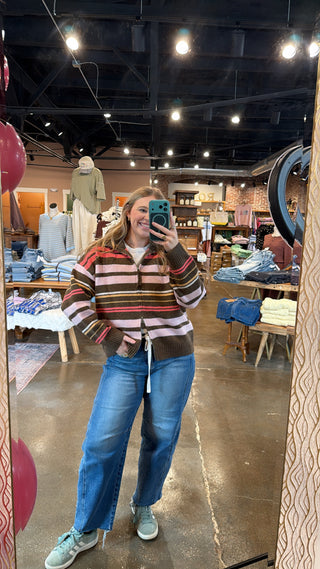 Two-Way Street Sweater- Hazelnut