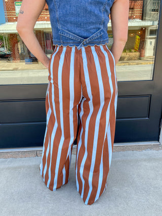 Bayside Striped Wide Leg Pants