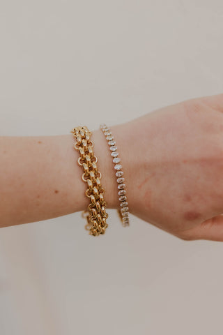 Bali Chunky Chain Bracelet- Beljoy
