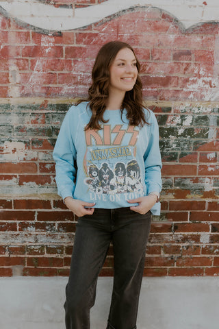 Kiss Burnout Sweatshirt
