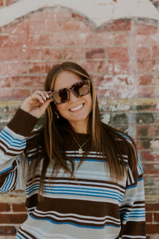 Allie Polarized Sunglasses- Cheetah