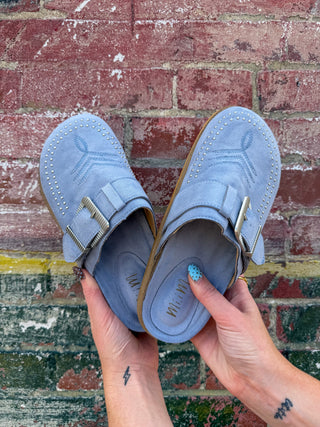 Josephine Clogs- Blue