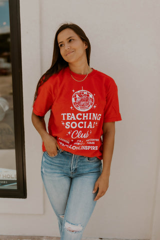 Teaching Social Club Graphic Tee