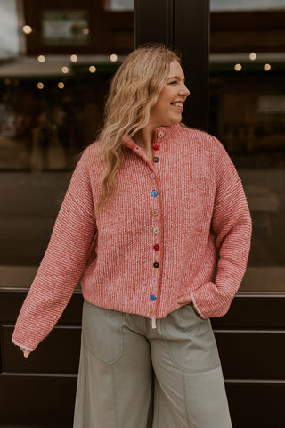 Cute As A Button Sweater