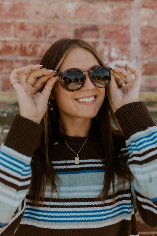 Asher Polarized Sunglasses- Shell