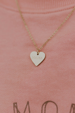 Mama Heart Necklace