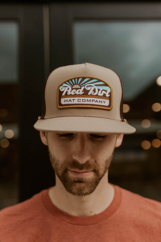 Blue Skies Red Dirt Trucker Hat