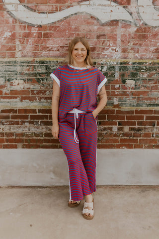 Liberty Striped Lounge Set