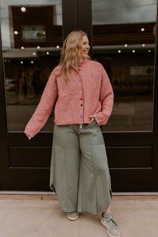 Cute As A Button Sweater