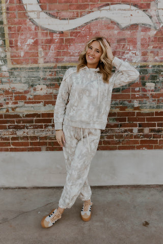 Neutral Camo French Terry Joggers