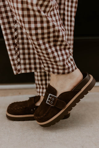MIA Zaina Clogs- Chocolate