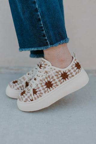 Rambling Crochet Sneaker-Neutral