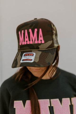 Camo Mama Trucker Hat