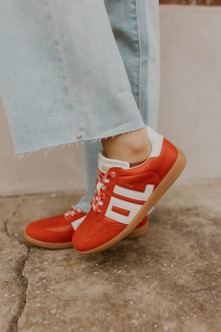 Red Trackstar Sneaker- Dirty Laundry