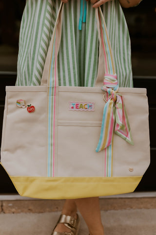 Teach Canvas Tote Bag