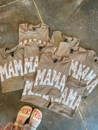 Mama Patched Graphic Tee