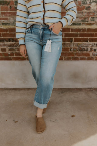 Molli Slouchy Barrel Jeans- J21 Eleven